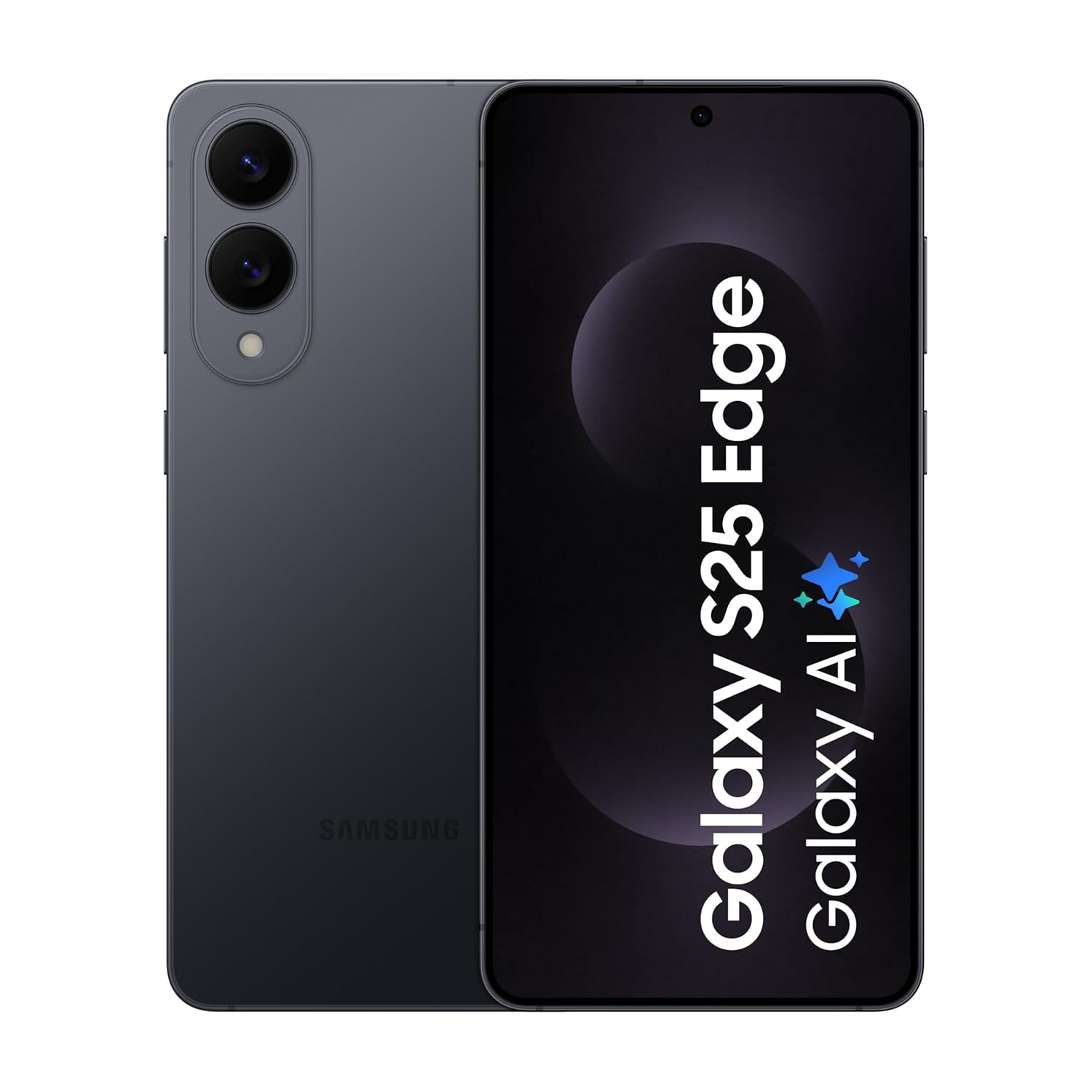 Samsung Galaxy S25 Edge 5G AI Smartphone (Titanium JetBlack, 12GB RAM, 512GB Storage) | Precision Built with Titanium | Ultra-Sleek and Premium with a 200 MP Camera | Snapdragon 8 Elite for Galaxy Mahajan Electronics Online
