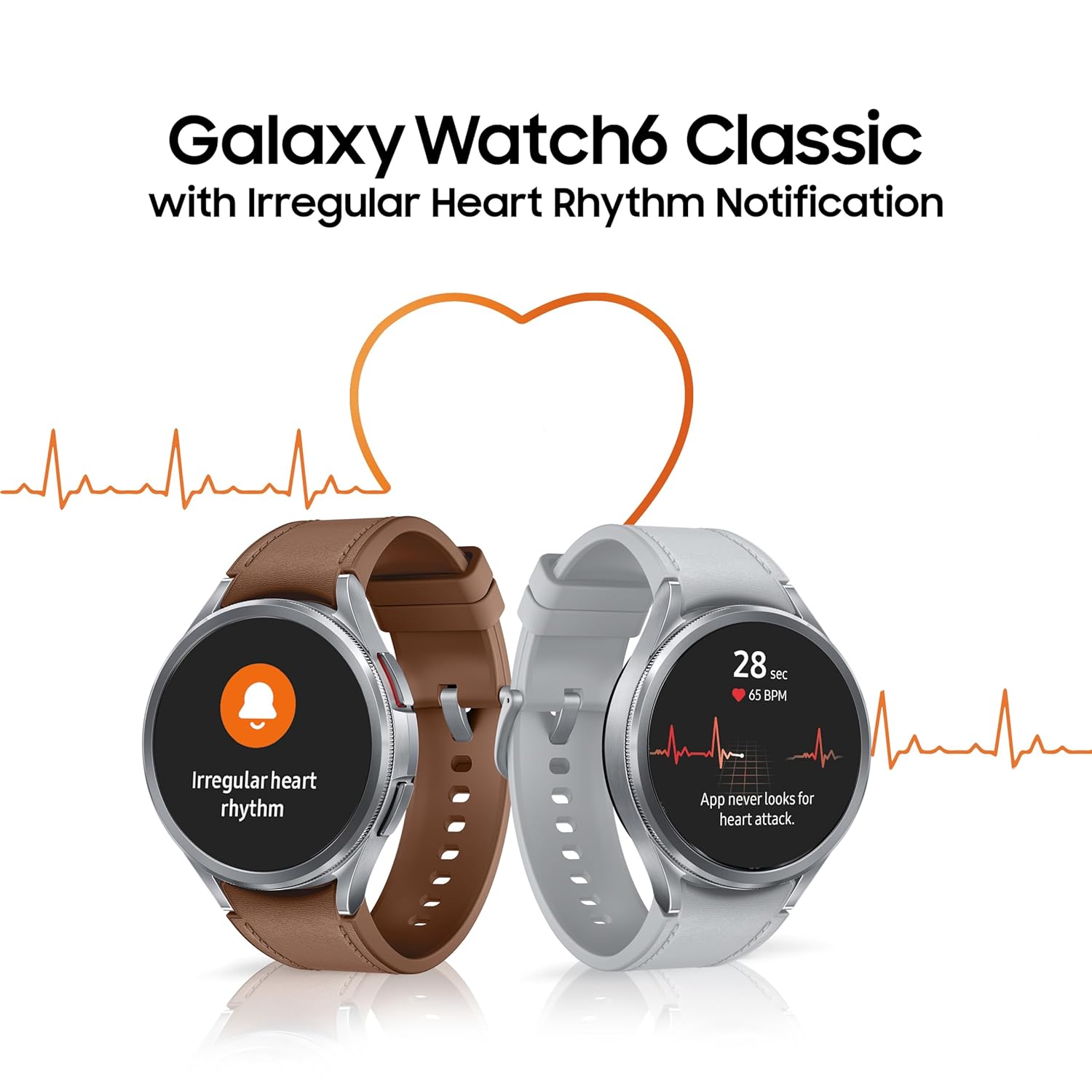 Samsung Galaxy Watch6 Classic Bluetooth (47mm, Black, Compatible with Android only) Mahajan Electronics Online