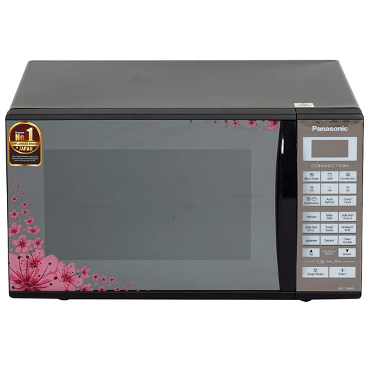 Panasonic NN-CT64MBFDG 27 Litres Convection Microwave Oven (Floral Mirror Finish, Floral Mirror Finish) Mahajan Electronics Online