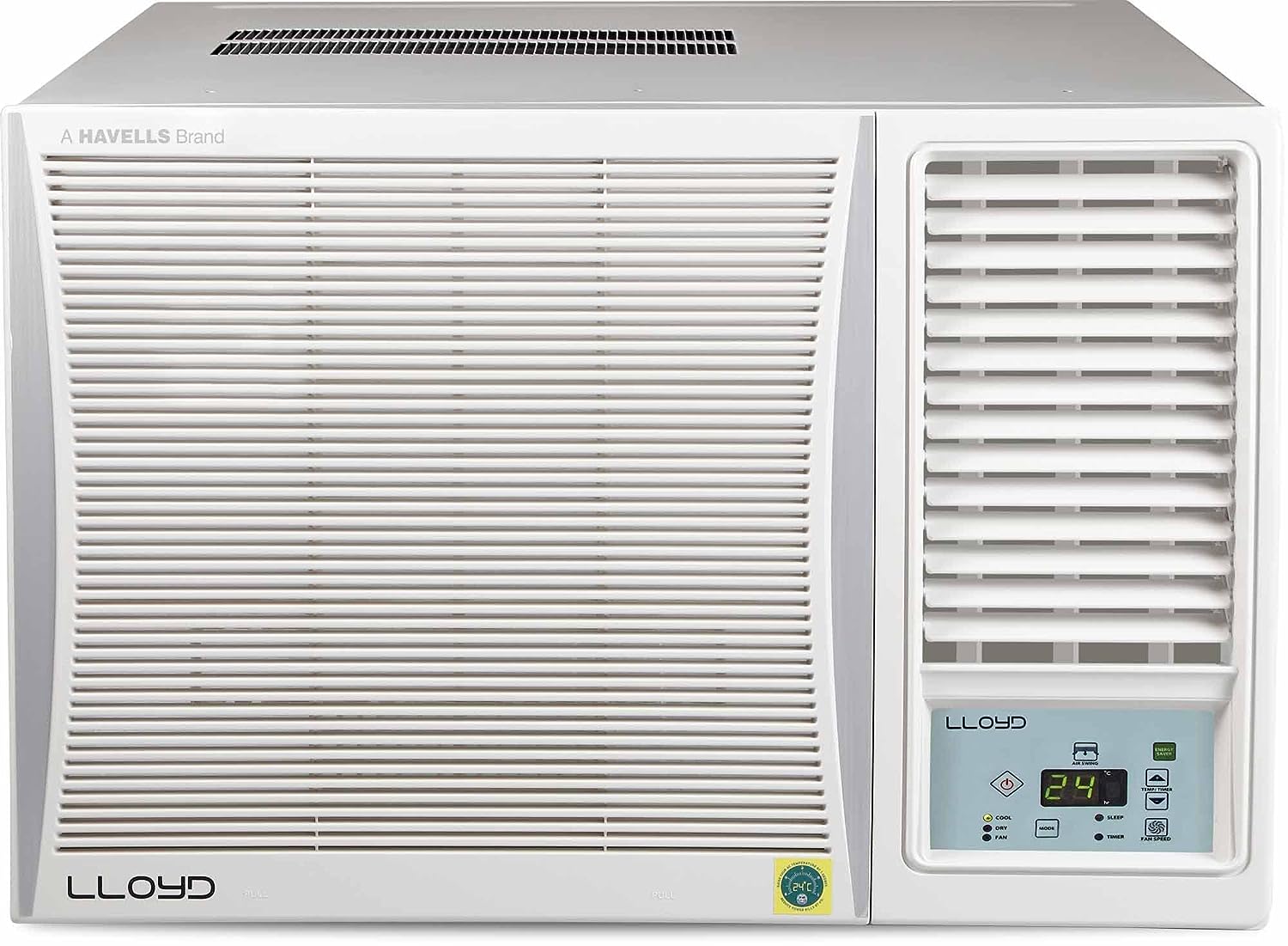 Lloyd GLW18C5XWGMR 1.5 Ton 5 Star Fixed Speed Window AC (Copper White with Silver Deco Strip) Mahajan Electronics Online