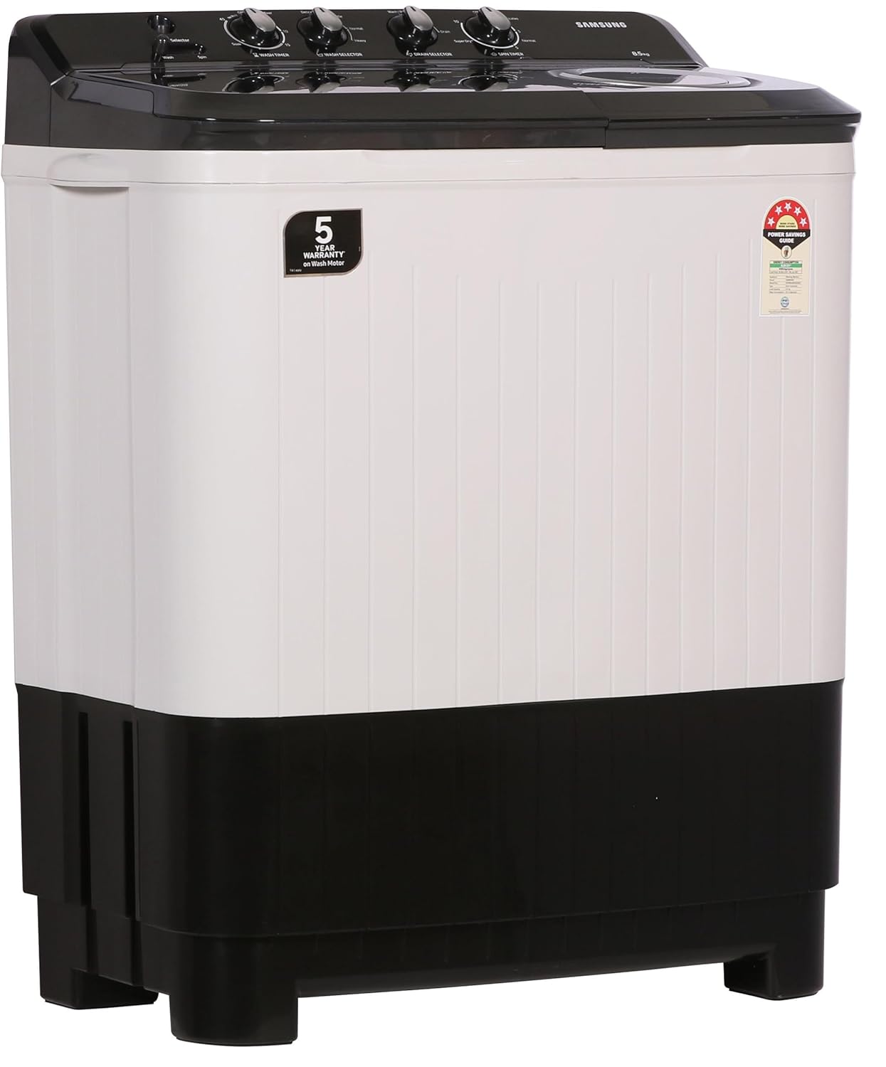 Samsung WT90C4260GG 9.0 Kg, 5 Star, Semi-Automatic Top Load Washing Machine ( Air Turbo Drying, Light Gray) Mahajan Electronics Online
