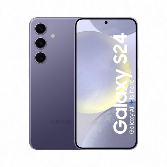 Samsung Galaxy S24 5G AI Smartphone (Cobalt Violet, 8GB, 256GB Storage) Mahajan Electronics Online