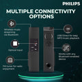 Philips Audio SPA9085 2.0CH 100W Multimedia Tower Speakers with Wireless Microphone Mahajan Electronics Online