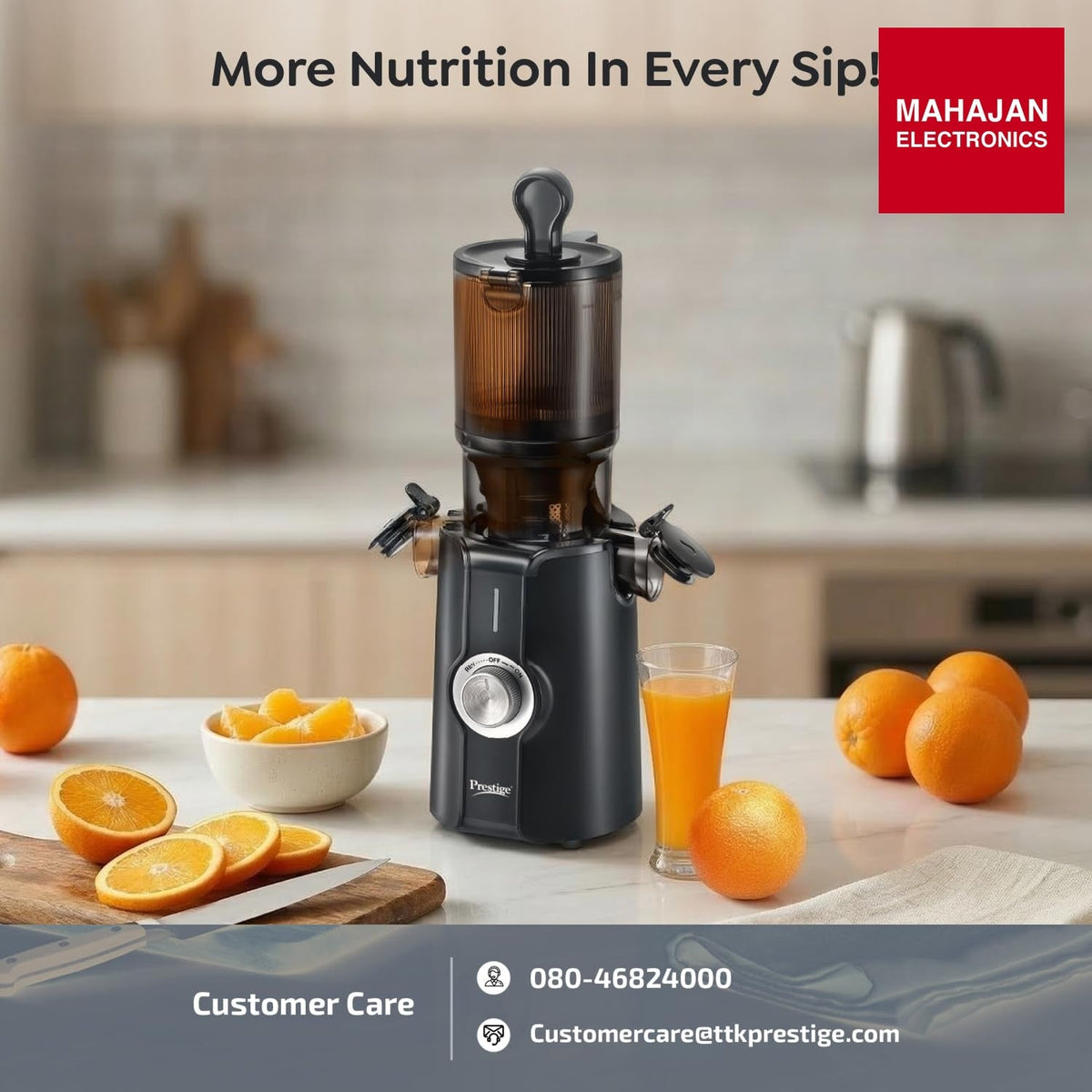 Prestige Natura 200 W Cold Press Slow Juicer – Mahajan Electronics Online.