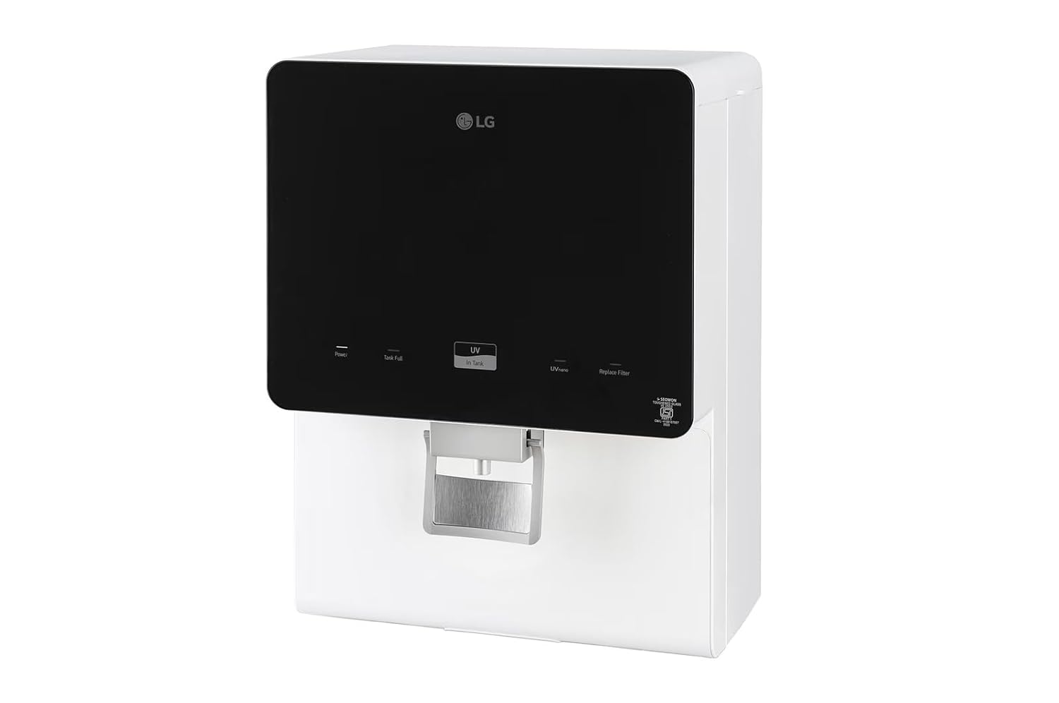 LG WW176GPBW 8L RO + UV Water Purifier with Multi Stage Filtration Process (Black & White) Mahajan Electronics online