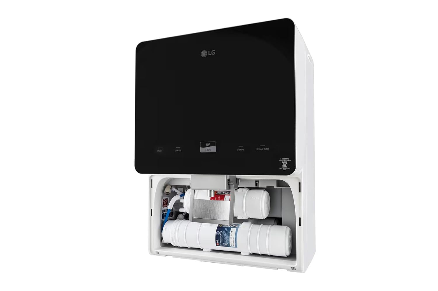 LG WW176GPBW 8L RO + UV Water Purifier with Multi Stage Filtration Process (Black & White) Mahajan Electronics online