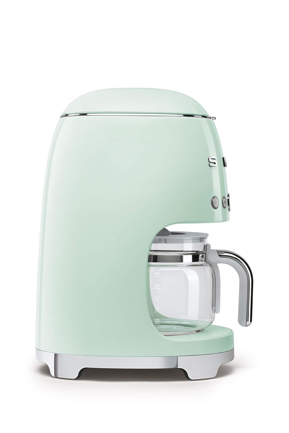 Smeg DCF02PGEU Coffee Machine - 11+ - Filter Coffee Machine Drip Coffee Machine Pastel Green 50's Style Aesthetic  Mahajan Electronics Online