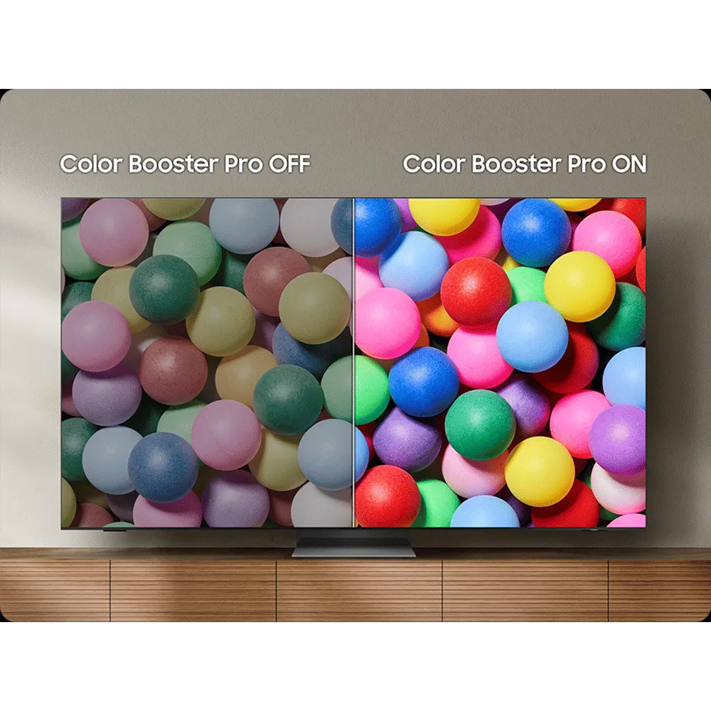 SAMSUNG QA98Q7FAAUXXL 248.9 cm (98 inch) QLED 4K Ultra HD Smart Tizen TV with Google Voice Assistant Mahajan Electronics Online