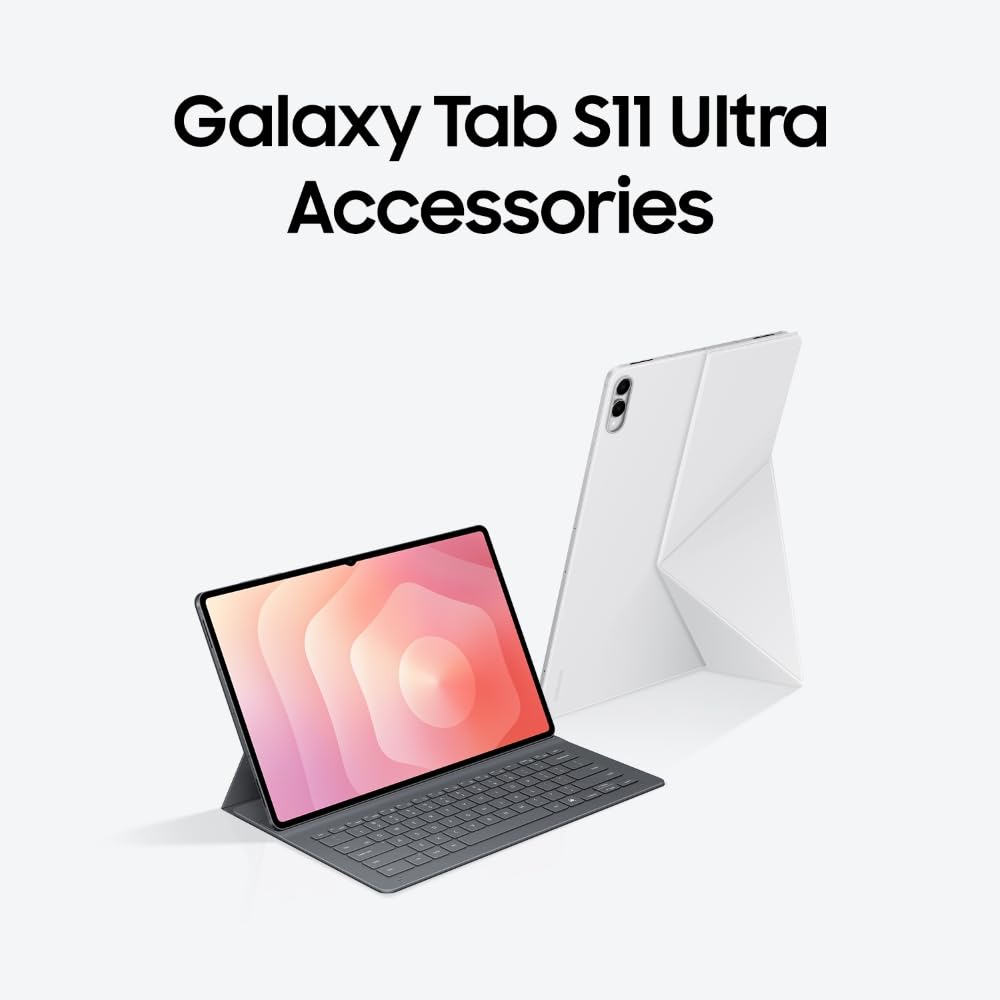 Samsung Galaxy Tab S11 Ultra with AI, Hexagonal S-Pen in-Box, 36.9 cm (14.6 Inch) Dynamic AMOLED 2X Display, 120Hz Refresh Rate, Pre Loaded Pro Apps, 12GB RAM, 512GB Storage, Wi-Fi + 5G Tablet, Gray Mahajan Electronics Online