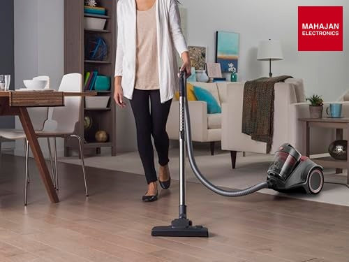 Hoover Power 6 Canister Vacuum Cleaner 2200W Graphite/Red – Mahajan Electronics Online.