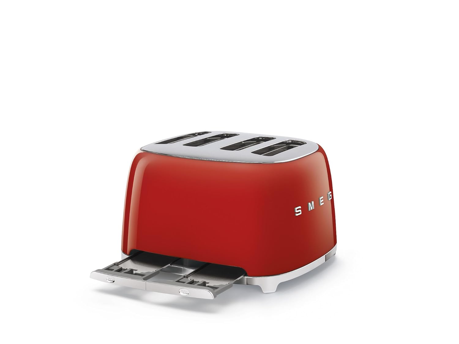 SMEG TSF03RDEU| Toaster 4 slices 50's Style | Colour : Red Mahajan Electronics Online