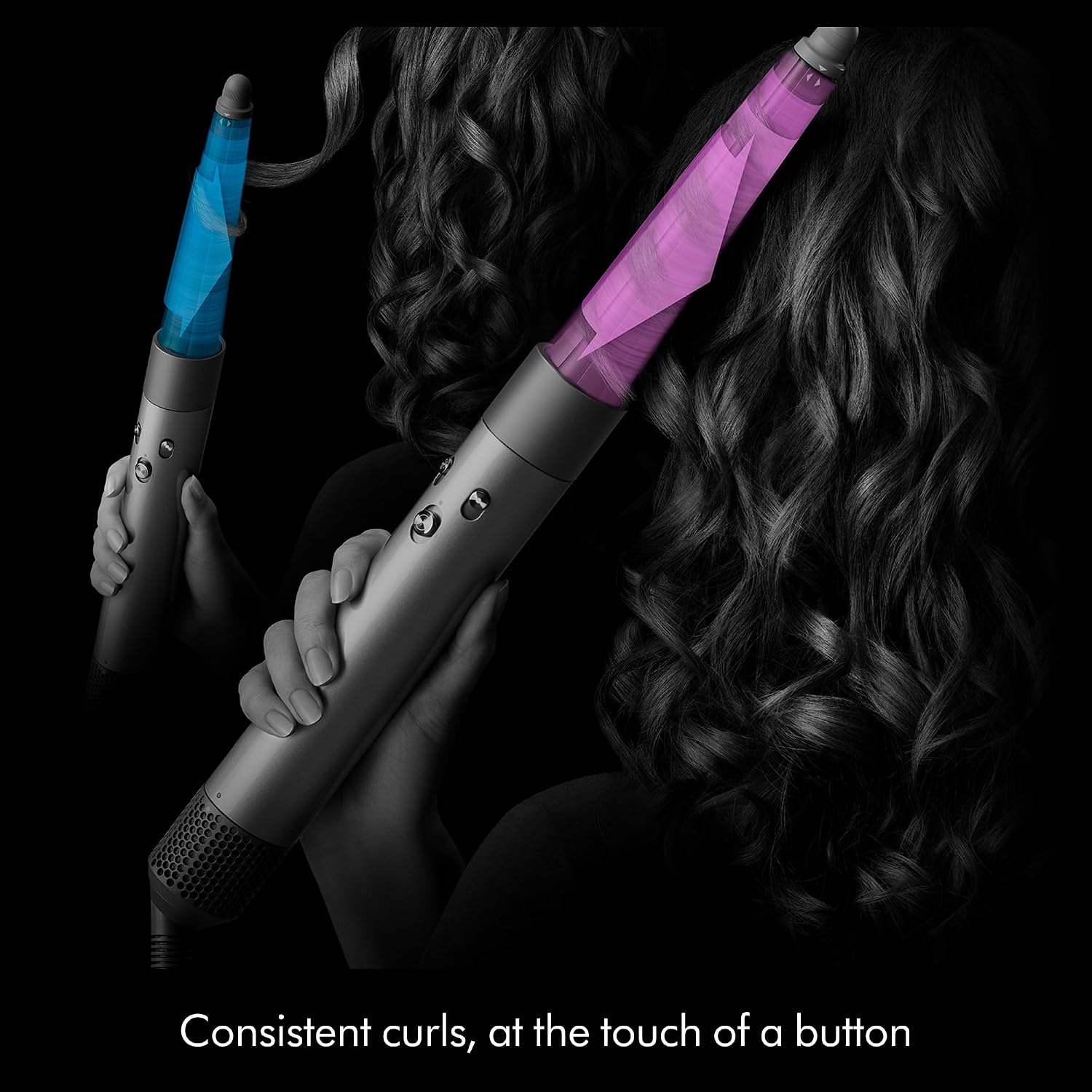 Dyson Airwrap I.D. 6-In-1 Multi-Styler | Styles Without Heat Damage| Cold Shot| Enhanced Coanda Airflow, 1300 Watts (Prussian Blue/Rich Copper) HS 08 PBRC IN Dyson