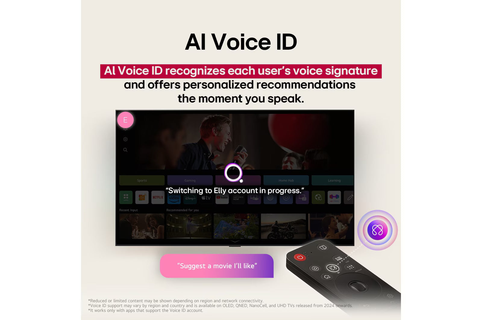 LG 65QNED8GA6A 164cm (65) 4K QNED 8GA MiniLED Smart TV with α8 AI Processor 4K Gen2, FILMMAKER MODE ™, AI Picture Pro with Dolby Vision & Atmos  Mahajan Electronics Online