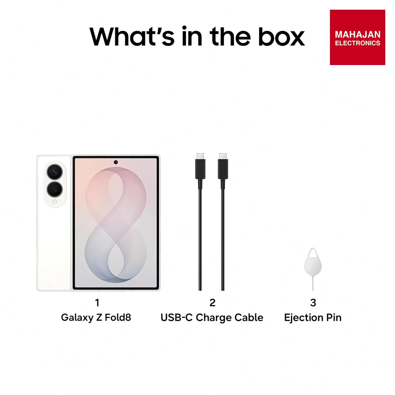 Samsung Galaxy Z Fold8 5G Smartphone with Galaxy AI (Cream, 12GB RAM, 256GB Storage), All New Shape, Content Native Ratio, 4800mAh Battery, Dual 50MP Camera, Now Nudge, Photo Assist Samsung