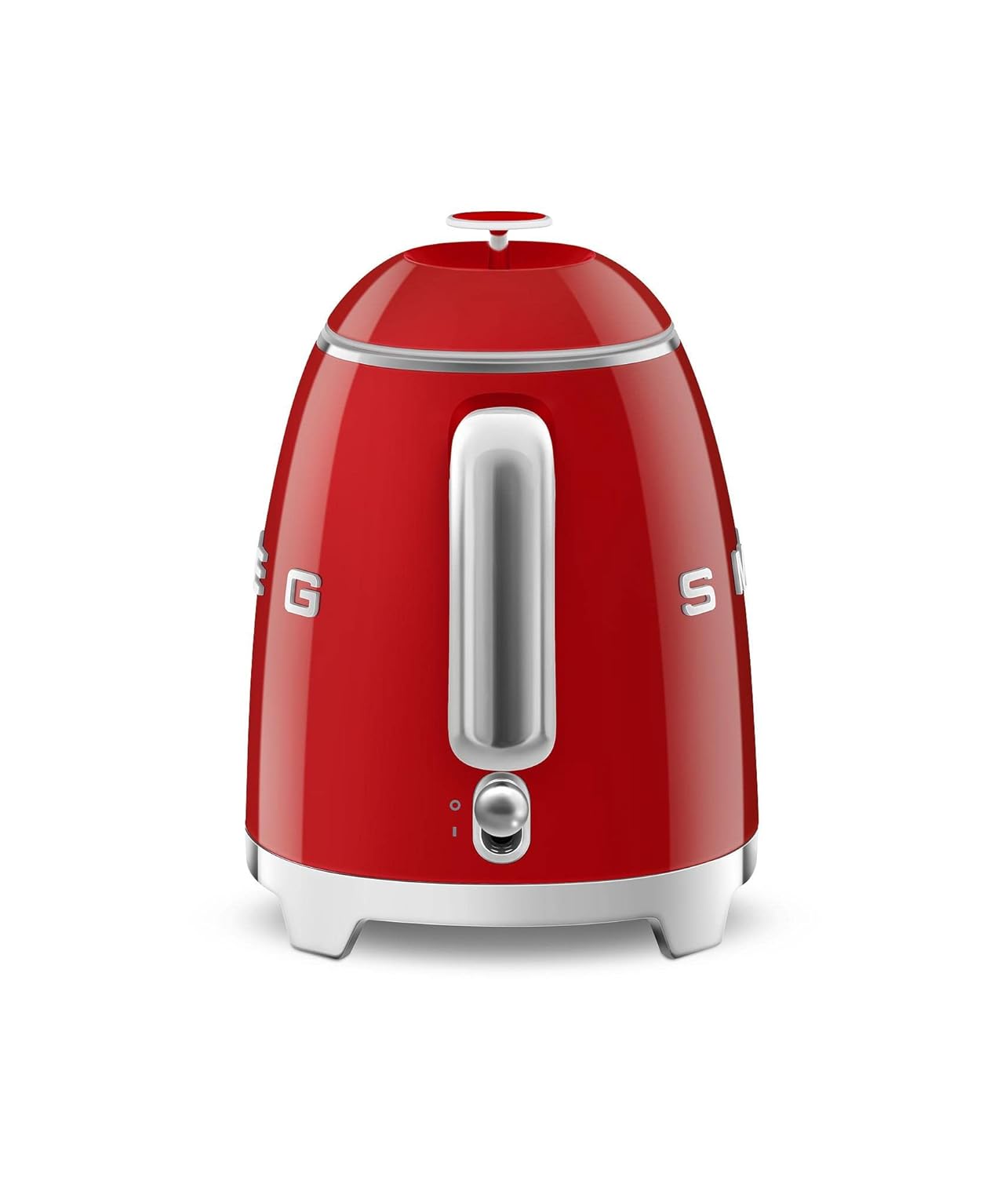 SMEG KLF05RDEU Mini 50's Retro Style 3 Cup Electric Kettle with Double Wall Anti Slip Base and Water Level Indicator (Red) Mahajan Electronics Online