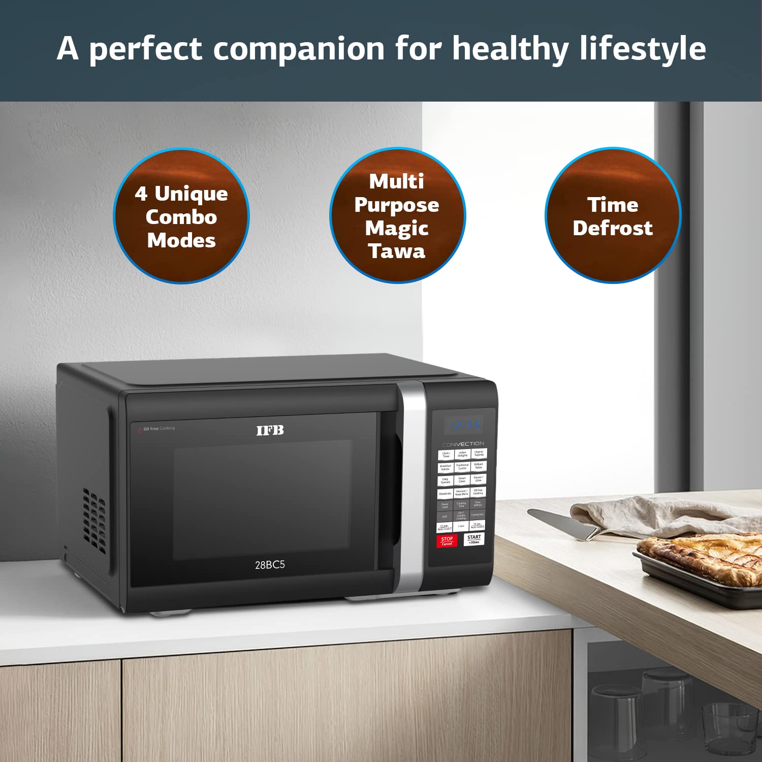 IFB 28BC5 28 L Convection Microwave Oven , Black Mahajan Electronics online