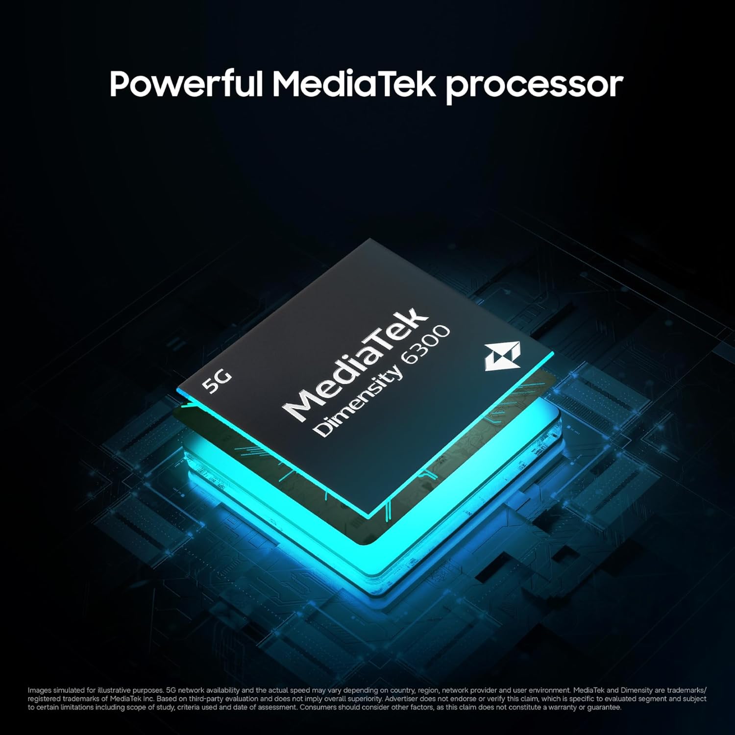 Samsung Galaxy M17e 5G Mobile (Blitz Blue, 6GB RAM, 128GB Storage) | Smoothest 120 Hz Refresh Rate| Monster 6000 mAh Battery | IP54 | 6 Gen OS Upgrades | AI | Gemini Live | Without Charger Samsung