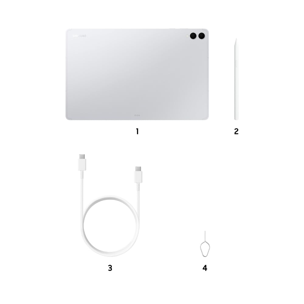 Samsung Galaxy Tab S11 Ultra with AI, S Pen in-Box, 36.9 cm (14.6 inch) Dynamic AMOLED 2X Display, 12 GB RAM, 256 GB Storage, Wi-Fi Tablet, Silver Mahajan Electronics Online