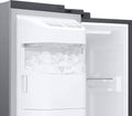 Samsung 615L 3 Star Convertible 5 In 1 Digital Inverter Side by Side Refrigerator, (RS7HCG8543SLHL, EZ Clean Steel) - Mahajan Electronics Online