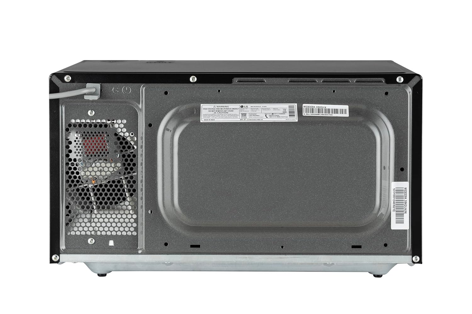 LG 30 L Solo Microwave Oven (MS3032BK, Black, 44 Auto Cook Menu, Steam Clean, Anti-bacterial cavity) Mahajan Electronics Online