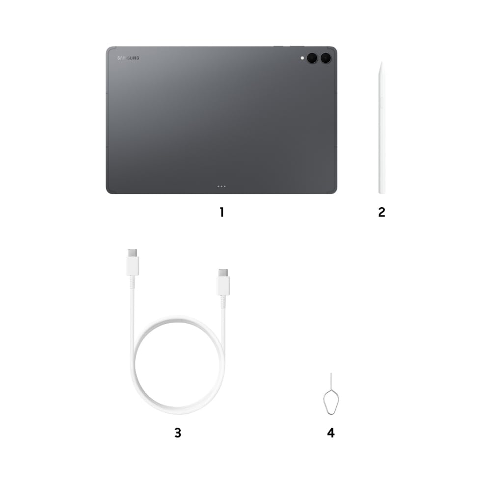 Samsung Galaxy Tab S11 Ultra with AI, S Pen in-Box, 36.9 cm (14.6 inch) Dynamic AMOLED 2X Display, 12 GB RAM, 256 GB Storage, Wi-Fi + 5G Tablet, Gray Mahajan Electronics Online