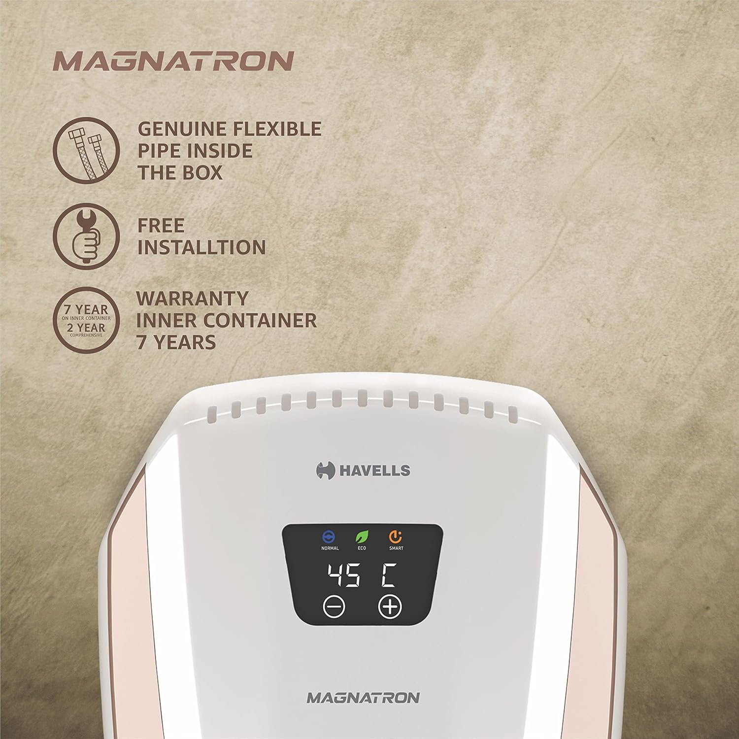 Havells Magnatron 25L India’s First Water Heater(Geyser) having NO HEATING ELEMENT Mahajan Electronics Online