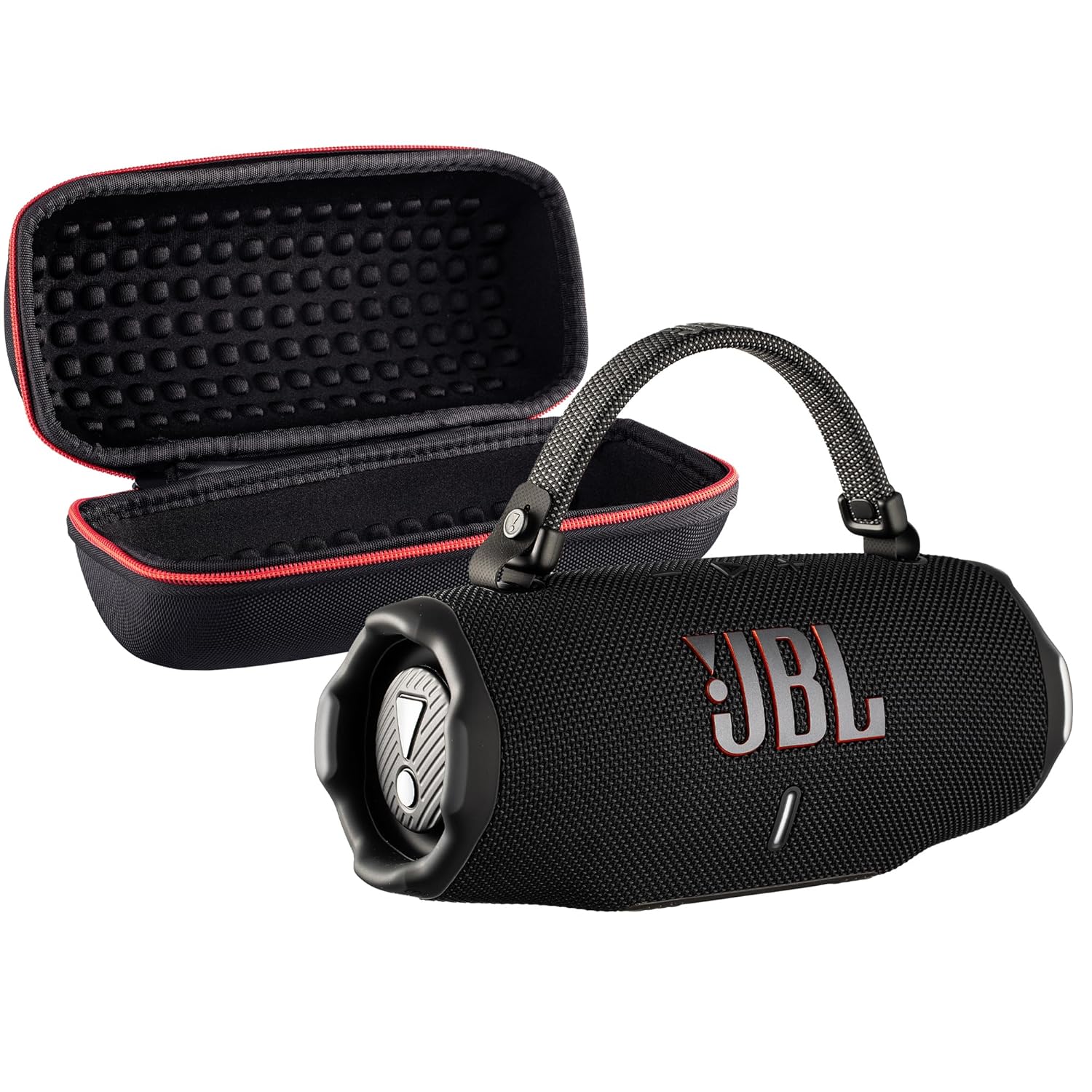JBL Charge 6 Portable Bluetooth Speaker (Black) | IP68 Waterproof, DustProof, and DropProof, Outdoor Wireless Audio |28Hrs Playtime + Travel Case Bundle mahajan electronics onilne