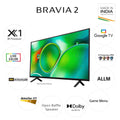 Sony K-50S20 BRAVIA 2 Series 126 cm (50 inches) 4K Ultra HD Smart LED Google TV Mahajan Electronics Online