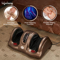 Lifelong LLM81 Foot Massager Machine for Pain Relief with Heat & Kneading function - Also used as Leg Calf Massager Mahajan Elecronics Online