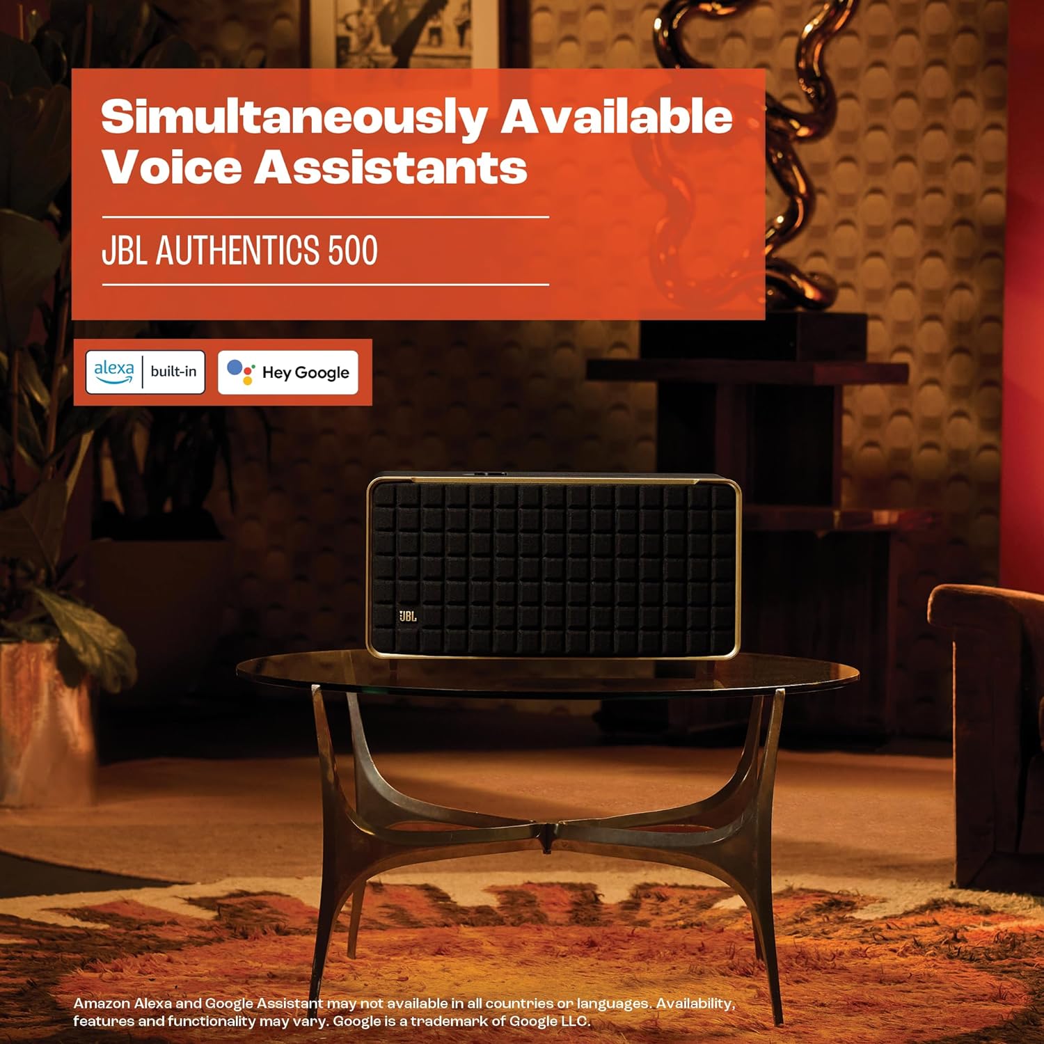 JBL Authentics 500 - Wireless Home Speaker with Bluetooth, Voice Control, and Dolby Atmos Mahajan Electronics Online