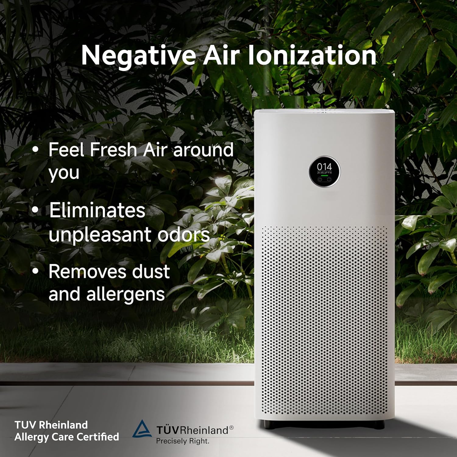 Xiaomi 4 Smart Air Purifier, Negative Air Ionizer, True HEPA Filter, traps 99.99% Viruses Mahajan Electronics Online