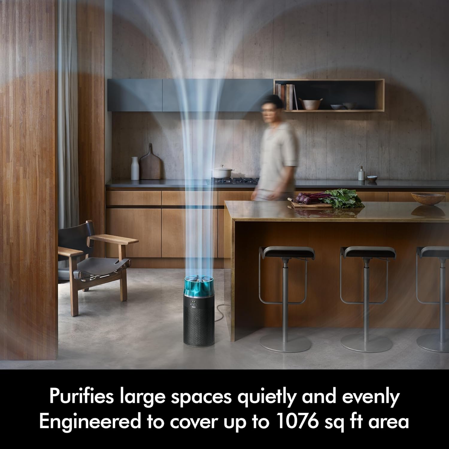 Dyson Hushjet Purifier Compact-HJ10 | Removes 99.97% of pollutants as small as PM 0.3 | Up to 5 year Electrostatic filter life | Max coverage up to 1076 sq. ft. | Auto and Night modes | 2 Yr Warranty mahajan electronics online