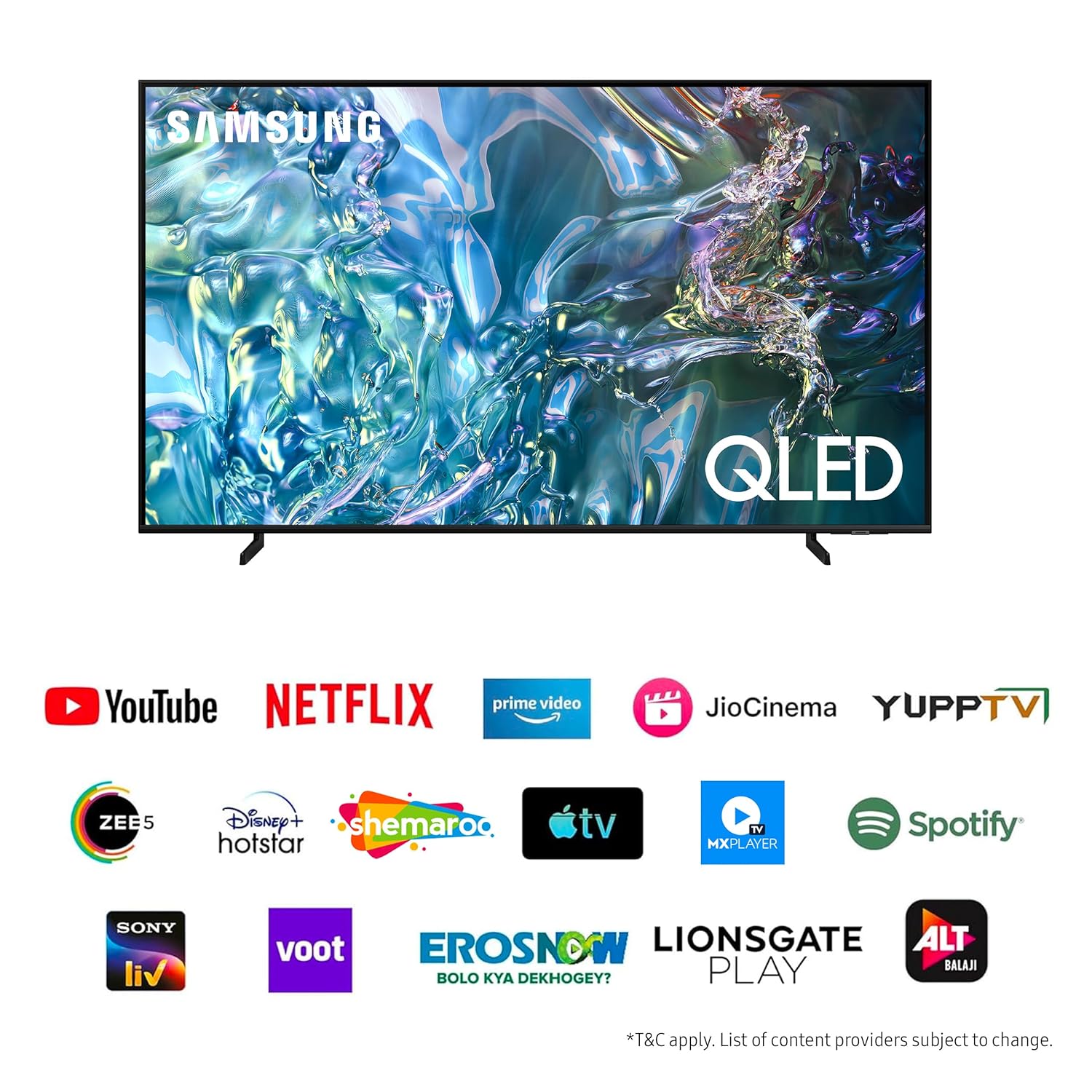 Samsung QA75Q60DAUXXL 189 cm (75 inches) 4K Ultra HD Smart QLED TV (Black) Mahajan Electronics Online