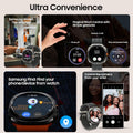 Samsung Galaxy Watch Ultra (47mm, LTE, Silver) with Upto 100h battery Mahajan Electronics Online