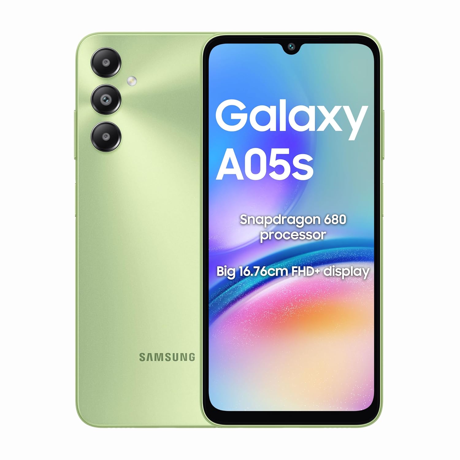 Samsung Galaxy A05s (Light Green, 6GB, 128GB Storage) | 50 MP Main Camera | Upto 12GB RAM with RAM Plus Mahajan Electronics Online