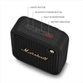 Marshall Willen II Portable Bluetooth Speaker with 17+ Hours of Portable Playtime, Dust & Waterproof (IP67) - Black & Brass Mahajan Electronics Online