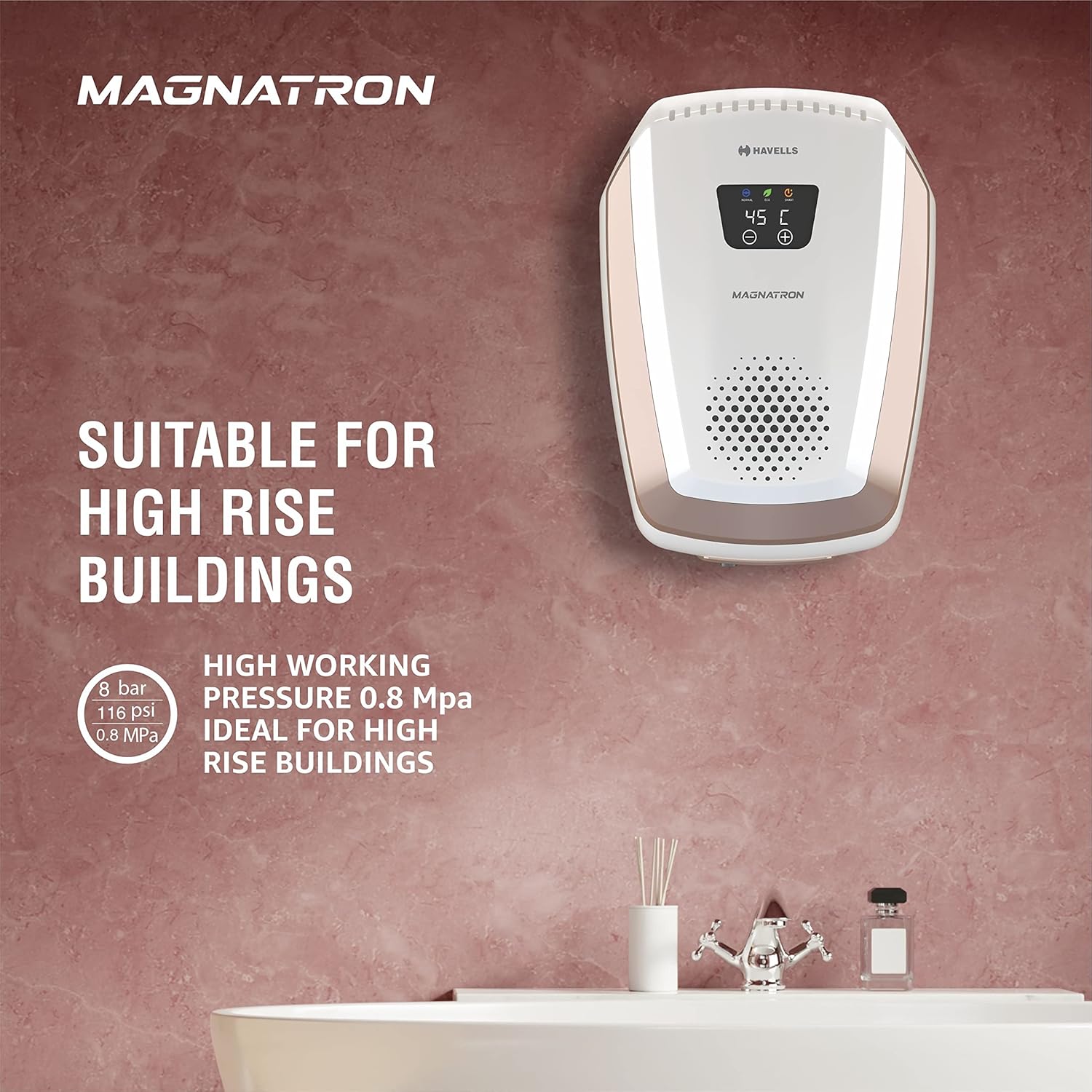 Havells Magnatron 25L India’s First Water Heater(Geyser) having NO HEATING ELEMENT Mahajan Electronics Online