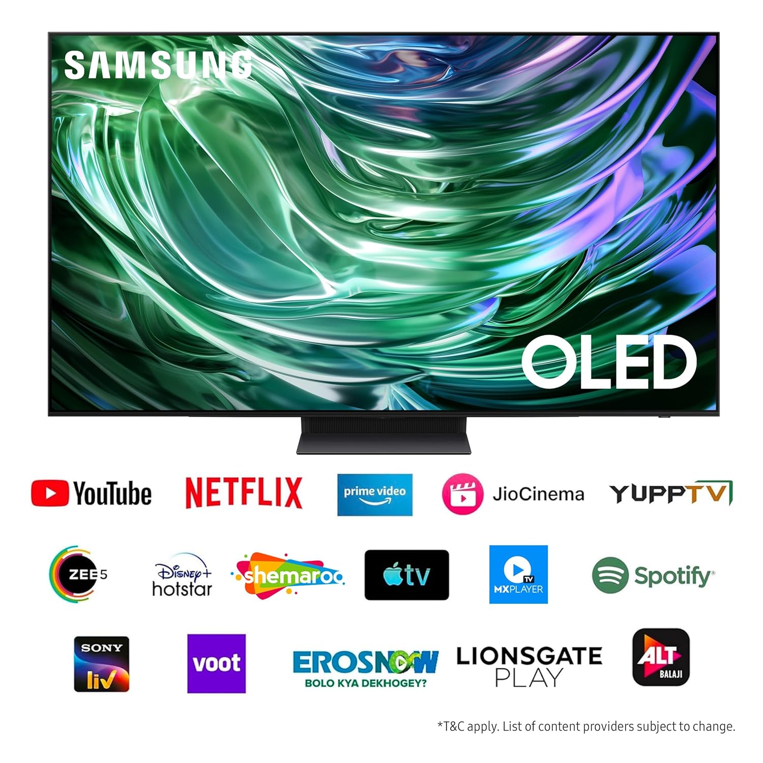 Samsung QA55S90DAULXL 138 cm (55 inches) 4K Ultra HD Smart OLED TV (Graphite Black) Mahajan Electronics Online