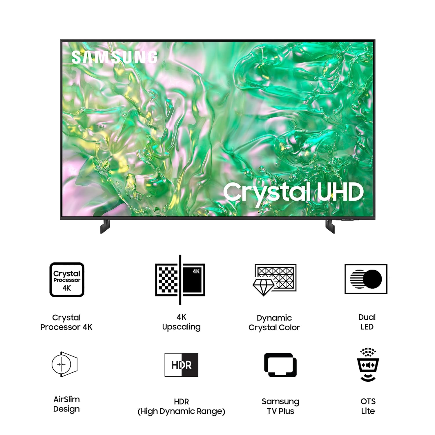 Samsung  UA75U8300HULXL 75 Inch 4K Ultra HD Smart LED TV | Crystal Processor 4K, HDR10+, Motion Xcelerator 2026
