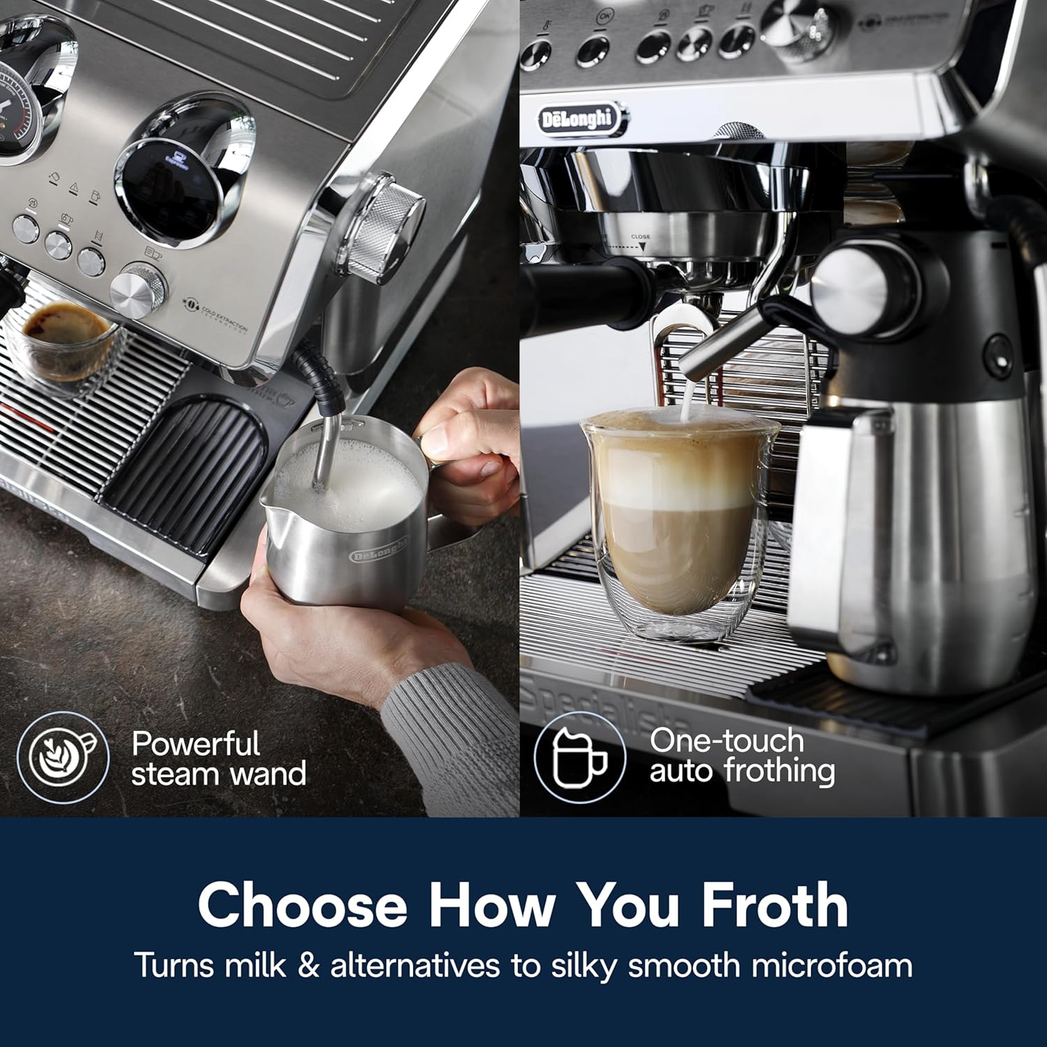 De'Longhi EC9885.M La Specialista Maestro Espresso Machine with