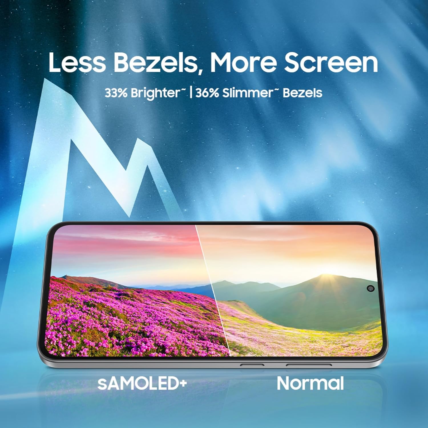 Samsung Galaxy M56 5G (Light Green, 8 GB RAM, 128 GB Storage) | Slimmest Phone in the Segment | Gorilla Glass Victus+  Mahajan Electronics Online