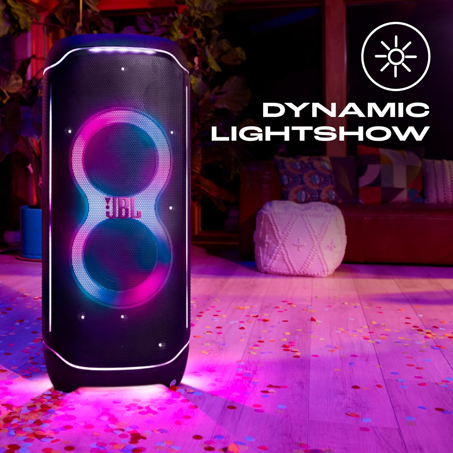 JBL Partybox Ultimate, Dynamic Lightshow, Party pad, WI-Fi & Bluetooth Connectivity Mahajan Electronics Online