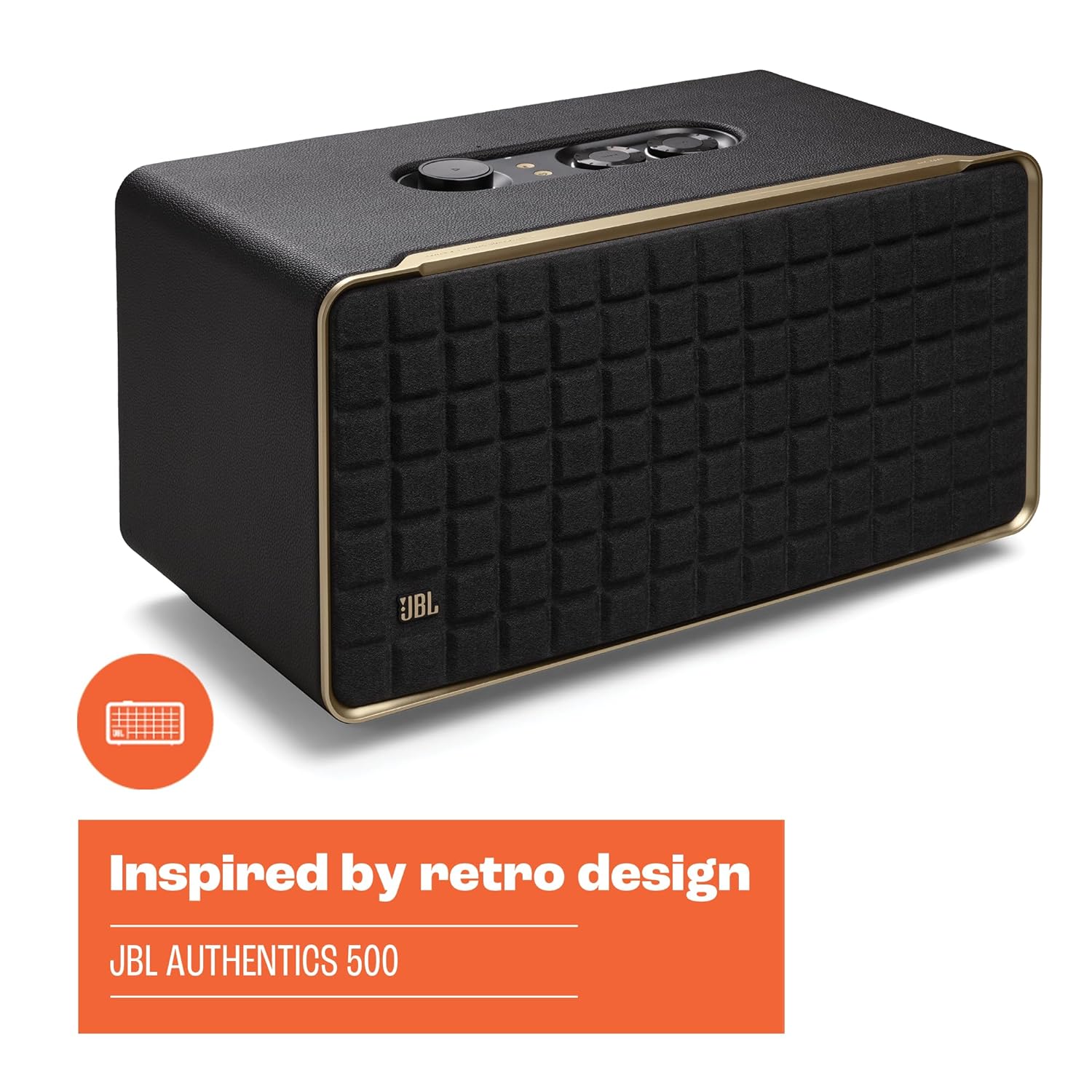 JBL Authentics 500 - Wireless Home Speaker with Bluetooth, Voice Control, and Dolby Atmos Mahajan Electronics Online