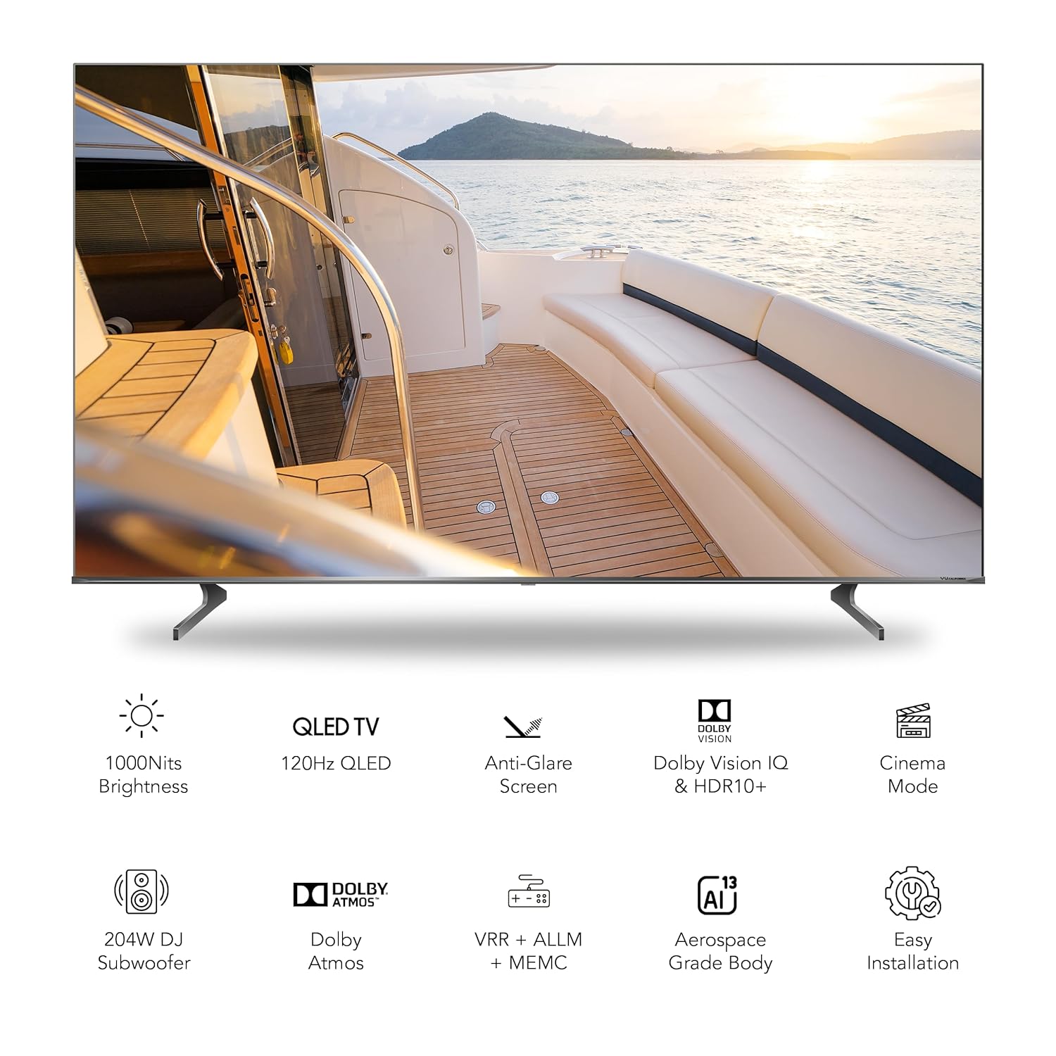 VU 85QV 85 Inches GLOLED 4K Ultra HD QLED 3 Yrs Warranty Mahajan Electronics Online