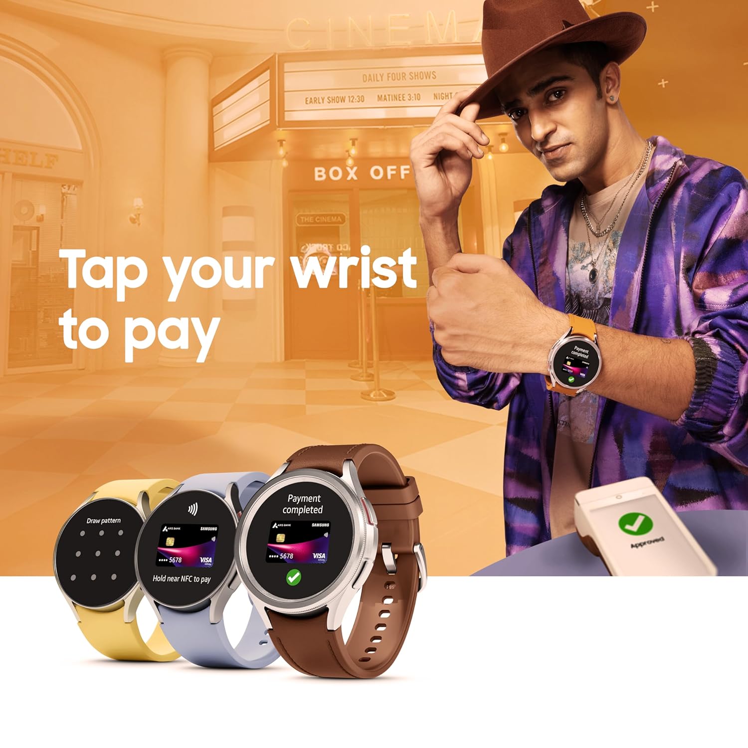 Samsung Galaxy Watch6 Classic Bluetooth (47mm, Black, Compatible with Android only) Mahajan Electronics Online