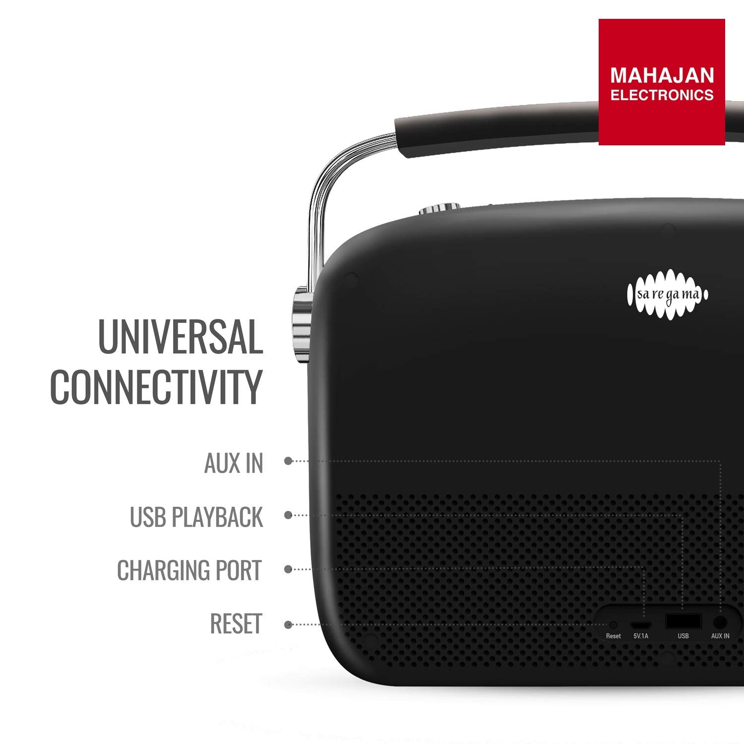 Saregama Carvaan 2.0 Hindi Portable Music Player 5000 Pre-Loaded Songs with Podcast, FM/BT/AUX (Classic – Mahajan Electronics Online.