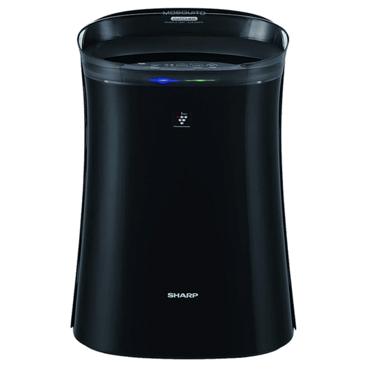 SHARP Room Air Purifier Fp-Gm50E-B With Plasmacluster Ion Technology, Haze Mode And Anti-Dust Mode | Coverage Area: Upto 450 Ft², Black