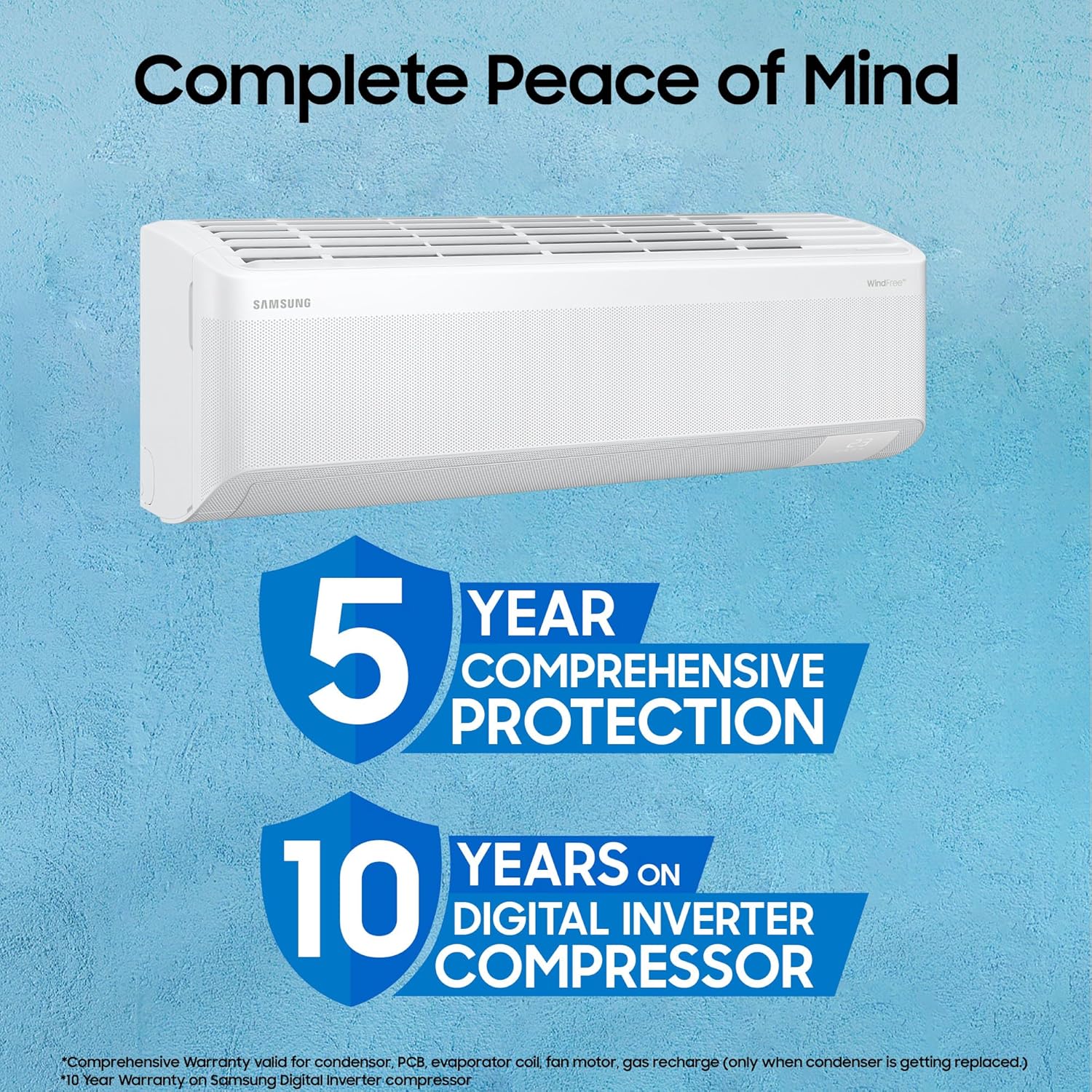 Samsung AR60H18D13WNNA 1.5 Ton 3 Star Bespoke AI WindFree Inverter Smart Split AC (2026 Model, WiFi, Energy Saving, Voice Control, Powerful Cooling, Digital Inverter, 4 Way swing, 5 Step Convertible) Mahajan Electronics Online