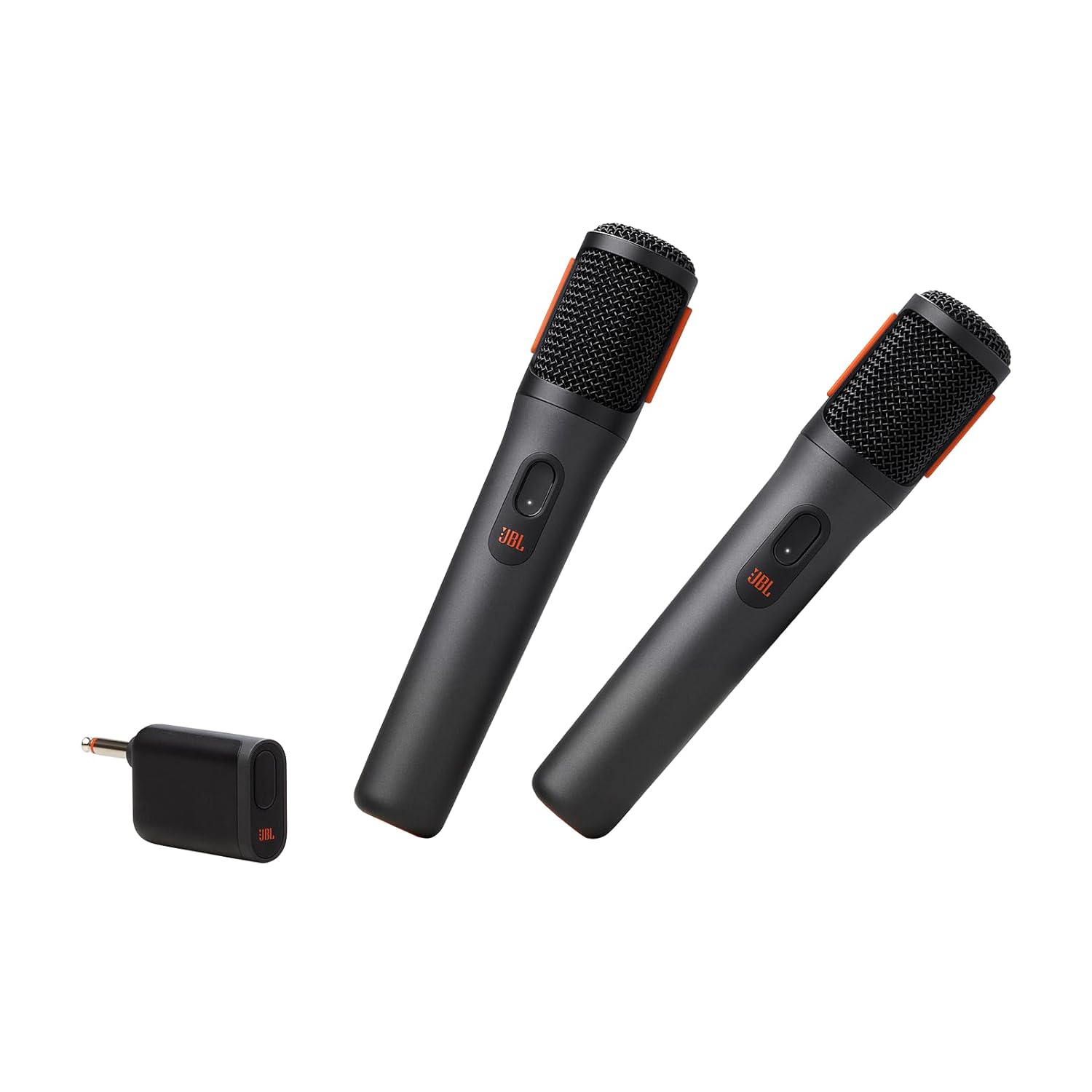 JBL Partybox Wireless Microphone for JBL Partybox Speakers with Wireless Dongle, Stable 2.4GHz Connection, Up to 20 Hours Playtime, 2 Mics in The Box (Black) Mahajan Electronics Online