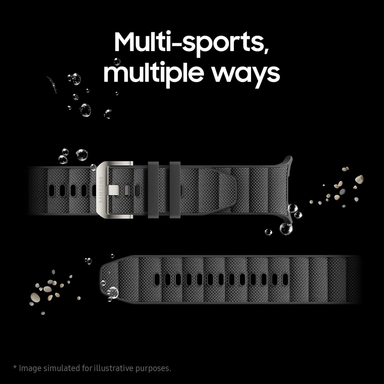 Samsung Galaxy Watch Ultra (47mm, LTE, Titanium Blue) with Upto 100h Battery | 3nm Processor | Dual GPS | Quick Button/Siren | Sapphire Glass | 10ATM & IP68 | BP & ECG Monitor | Energy Score & Ages Mahajan Electronics Online